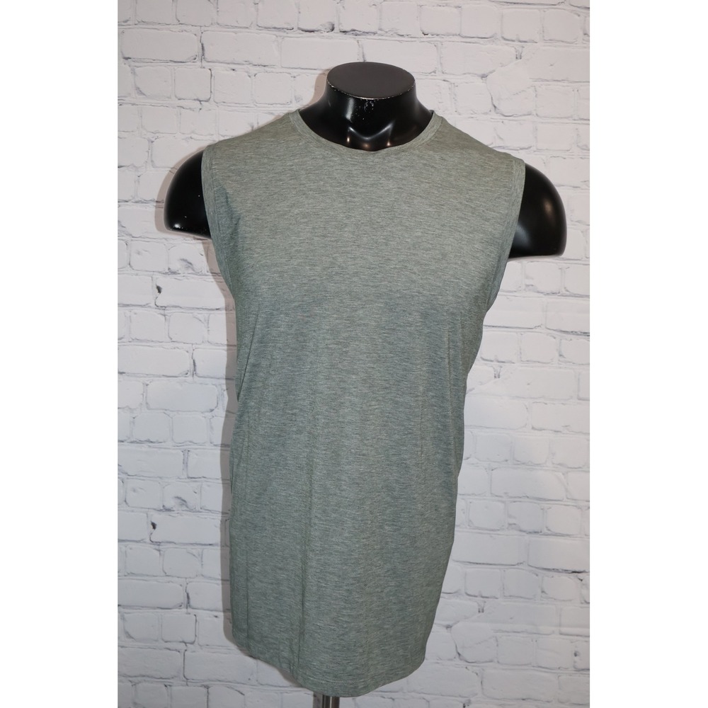 VRST Muscle Tank Top Mens XL Green Sleeveless Athletic Shirt Gym Workout